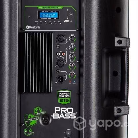 Caja Activa POWERBASS 215 PROBASS