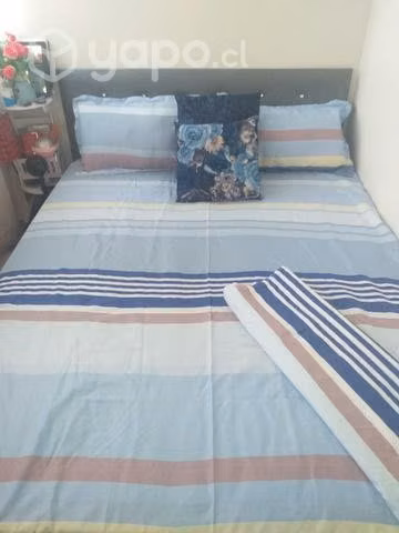 Cama 2 plaza completo