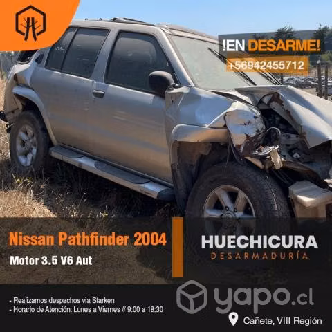 Deposito sapitos nissan pathfinder 2004