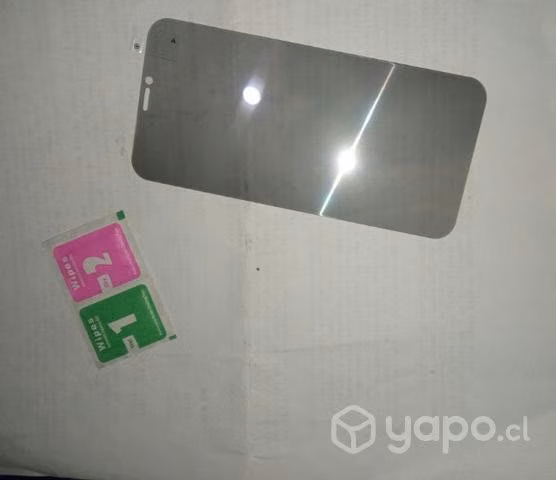 Mica antiespia, iPhone' película vidrio templado