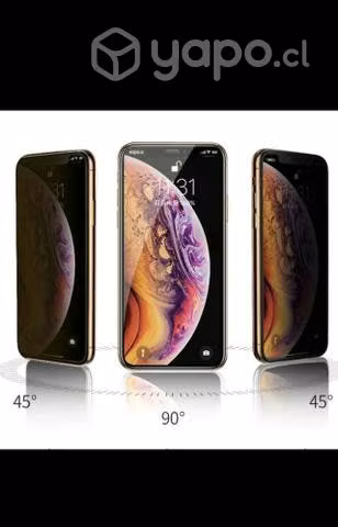 Mica antiespia, iPhone' película vidrio templado