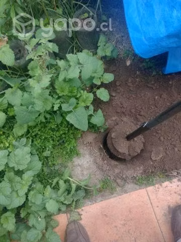 Barreno ahoyador Manual para jardín15cm de diámetr