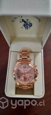 Reloj U.S. Polo Assn Mujer color Cobre Nuevo