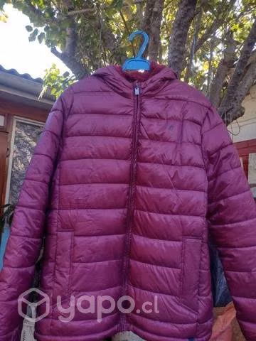 Parca de invierno burdeo para hombre talla (M) - Imagen 2