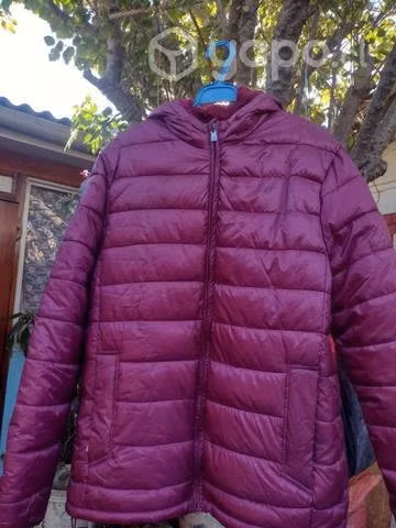 Parca de invierno burdeo para hombre talla (M) - Imagen 6