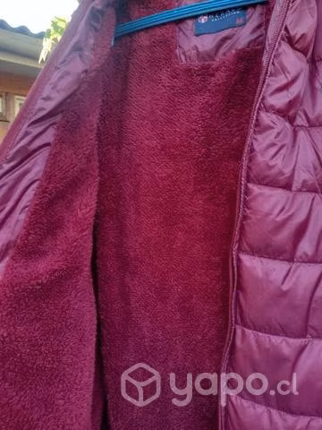 Parca de invierno burdeo para hombre talla (M) - Imagen 5