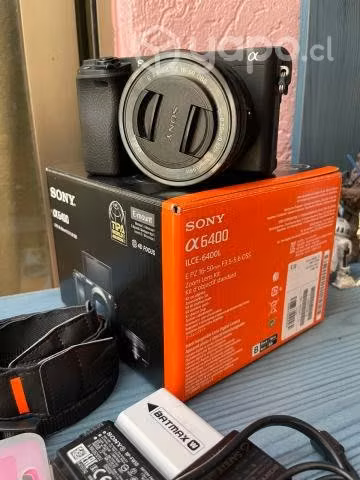 Cámara sony a6400 + Accesorios