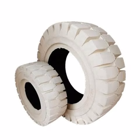 Neumático macizo 7.00-12 Blanco