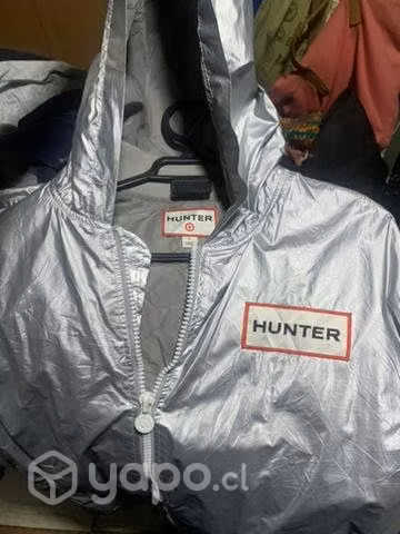 Original parka anti lluvia capucha hunter