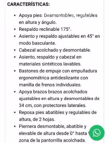 Silla de Ruedas Neurologica