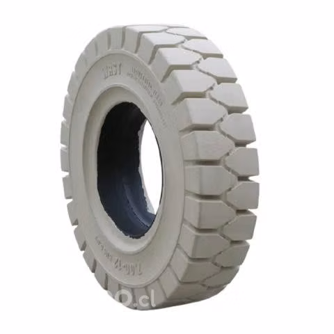 Neumático macizo 6.00-9 Blanco