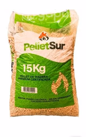 Pellet sur madera premiun mayor poder calórico