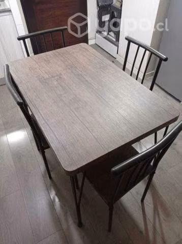 Mesa comedor + 4 sillas - Imagen 4