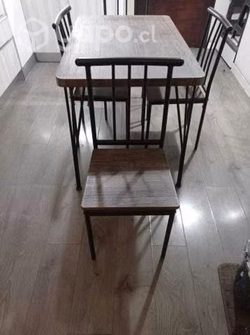 Mesa comedor + 4 sillas - Imagen 2