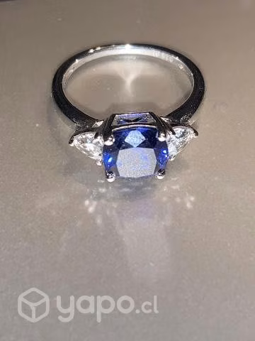 Anillo Zafiro Mujer - Imagen 2