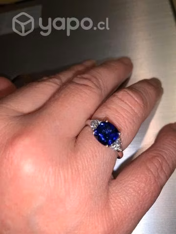 Anillo Zafiro Mujer - Imagen 3