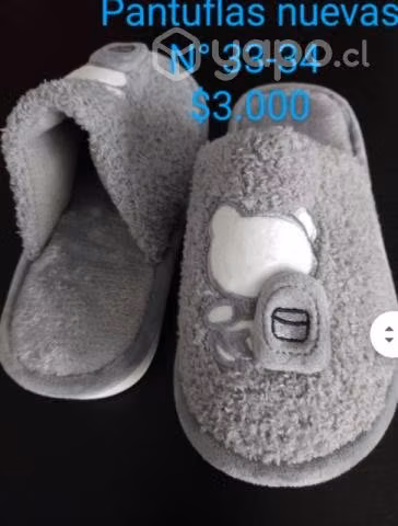 Pantuflas niño