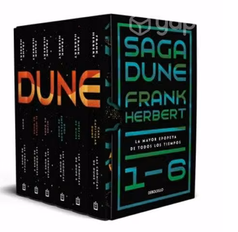 Estuche Saga Dune 1-6. La Mayor Epopeya de Todos