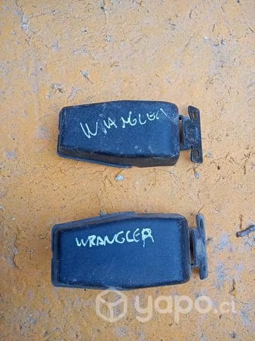 Jeep wrangler visagras traseras vidrio luneta envi