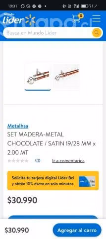 Remate de Cortinas roller dobles, blackout, persia