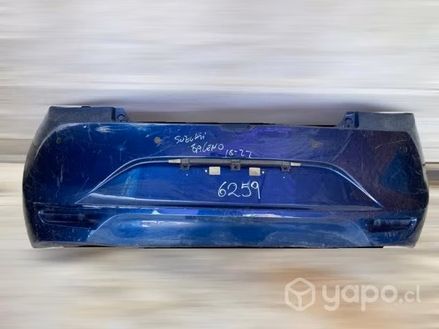 Parachoque trasero suzuki baleno 2015-2022