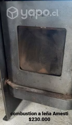 Combustión leña usada AMESTI