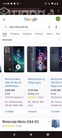 Moto g 54