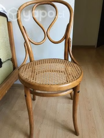 Set de 8 sillas tipo Viena clásicas