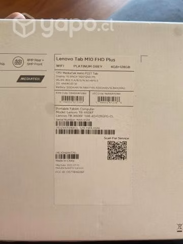 OFERTA Tablet LENOVO M10 FHD PLUS 128 GB NUEVA - Imagen 6