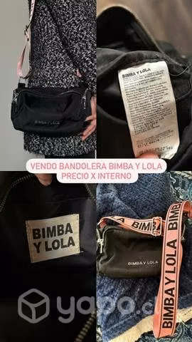 Cartera/Bandolera Bimba Y Lola original