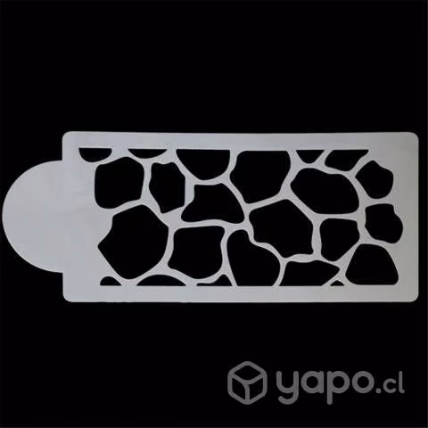 Pack De 4 Plantillas Stencil Animal Print