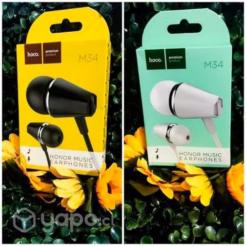 Audífonos con gomitas Hoco M34