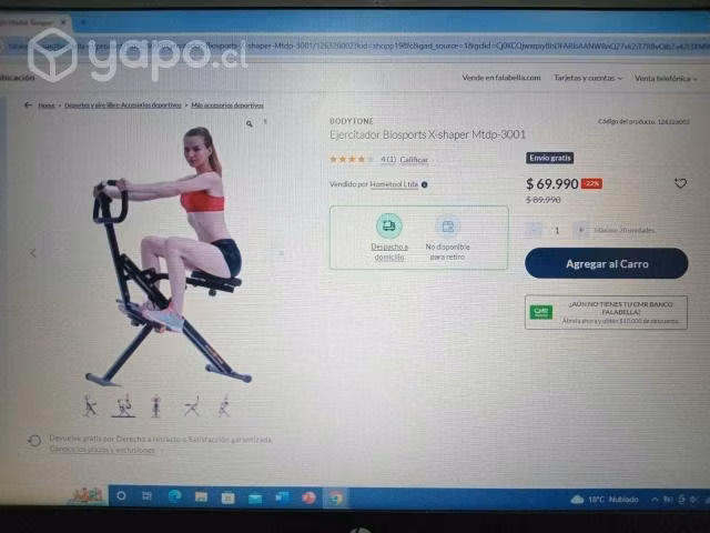 Liquido 10 maquinas Body tone MTDP-3001 nuevas en - Imagen 3