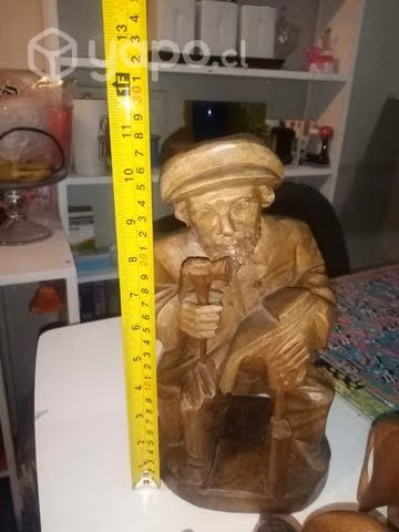 Figuras antiguas de madera - Imagen 3