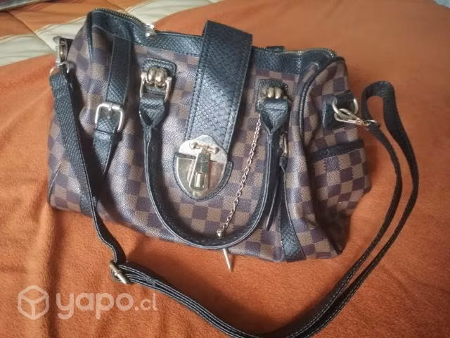 Cartera bolso cafe - Imagen 2