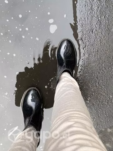 Botas para la lluvia de goma 36 y 37