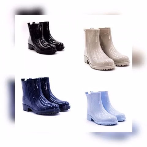 Botas para la lluvia de goma 36 y 37