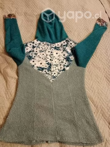 Chaqueta corderito celeste - Imagen 5