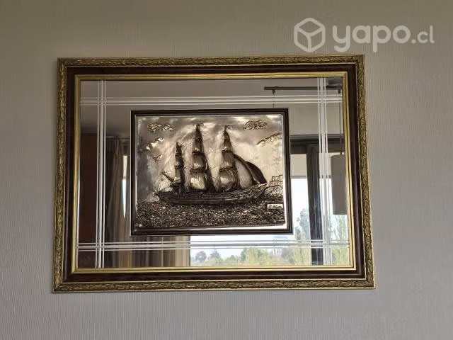 Cuadro Italiano Barco, plata
