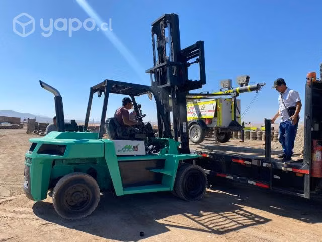 Grúas orquilla y cargador JCB 225