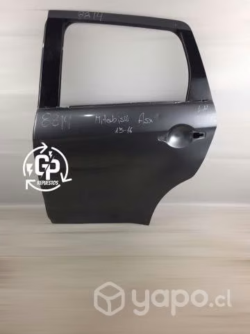 Puerta trasera LH Mitsubishi Asx 2013 2016
