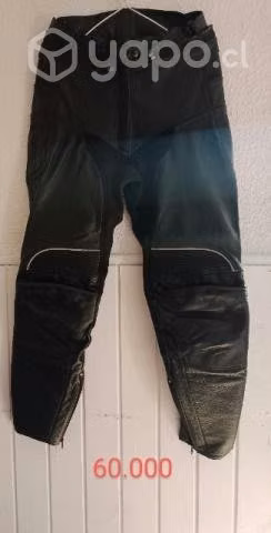 Pantalón racing cuero