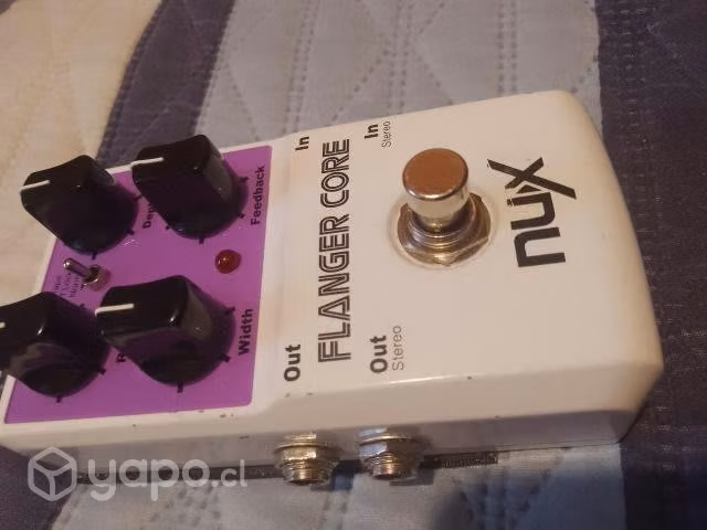 Pedal flanger core para guitarra guitarra  50.000