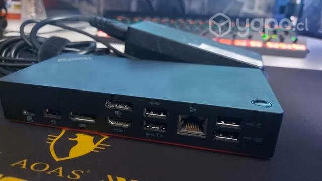 Docking Lenovo con Cargador y Thunderbolt - Imagen 2