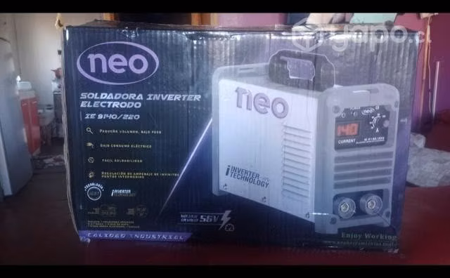 Maquina de soldar inverte al arco marca neo