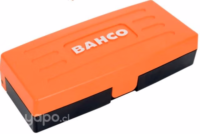 Juego de dados con chicharra cuadrado de 1/4 Bahco