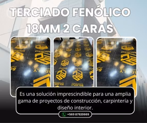 Terciado Fenolico 18Mm 2Caras