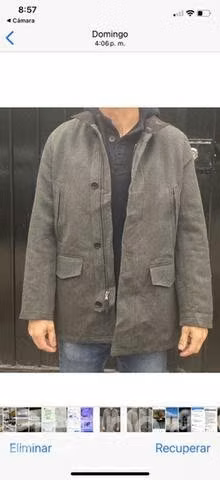 Chaquetón hombre T/S persona delgada !