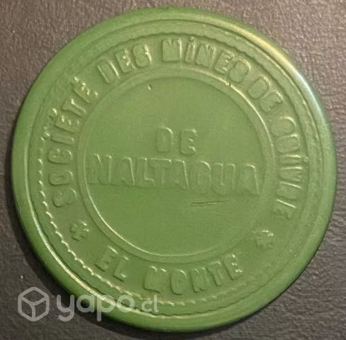 Ficha Minera. Minera Naltagua El Monte, 1 Peso