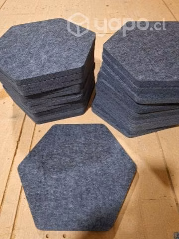 Paneles acústicos absorbentes de Fieltro PET